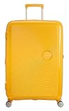 American Tourister Soundbox - Spinner L Erweiterbar Koffer, 77 cm, 97/110 L, Gelb (Golden Yellow)
