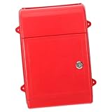 Tofficu Postfach Mailboxen Briefkästen Für Draußen Briefkasten Wandhalterung Aluminium Kommentare Montieren Briefkasten Beschwerde Wohn Modern Klein Rot Polypropylen