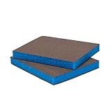 Geist. Doppelseitige Schleif- und Finishpads | Zur Verwendung auf Leder, Alcantara, Kunstleder, Holz, Farben, Spachtelmassen und Kunststoffen | Zum Glätten rauer Stellen vor Lederreparaturen| 2er-Pack