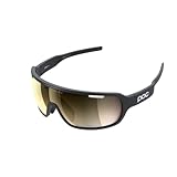 POC Do Blade Sonnenbrille - Die Sportbrille bietet optimale Sicht bei allen Bedingungen,Uranium Black,Einheitsgröße