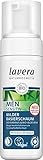 lavera Milder Rasierschaum Men sensitiv ∙ Gründliche & sanfte Rasur ∙ Gesichtspflege für Männer - Geeignet für empfindliche Haut ∙ vegan - 150 ml