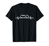 Liegefahrrad und Velomobil Herzschlag T-Shirt