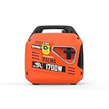 GENERGY Palma 1700 Watt Stromerzeuger Benzin Inverter, reine Sinus Kurve, 4L Tank, super leise 58dB (A) 7m, Campinggenerator, Notstrom, Stromgenerator