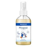 PAEDIPROTECT Pflegeöl 200 ml, sanftes Baby Öl mit Mandelöl, für zarte Kinder- und Babyhaut sowie zur Massage, in praktischer Pumpflasche, ohne Mikroplastik, vegan