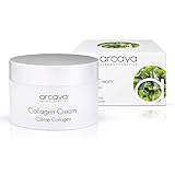 arcaya Collagen Cream | Straffende und regenerierende Collagen Gesichtscreme | Feuchtigkeitscreme mit Collagen und Algenextrakten | Meereskosmetik | Straffheit und Elastizität