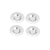 SHINEOFI 6Stücke Spülbecken Teiliges Küchenfilter Mesh Abflussstopfen Für Waschbecken Effizientes Haar Und Lebensmittelauffangnetz Langlebig Und Rostfrei