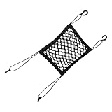 PENIKOKO Pet Safety Net Organizer für Autos Verstellbares Sicherheitsnetz für Rücksitzbarriere und Schutzabdeckung Kompatibel mit Meisten Fahrzeugmodellen für Haustierbesitzer