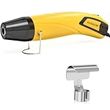 AIUNAOM Mini Heißluftpistole 500W Handheld Heissluftgebläse 2 Temperatureinstellungen (270℃/450℃) Tragbare Heißluftfön mit Überhitzungsschutz Geeignet für Handwerk,DIY,Schrumpfverpackung, Embossing