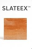 Slateex Salzstein im Doppelpack – 2x 2,3 kg naturbelassene Himalaya Salzsteinplatte in 100% natürlicher Verpackung (je 20x20x2,5 cm)