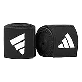 adidas Unisex – Erwachsene Training Boxing Bandage, Schwarz, 2,55 m