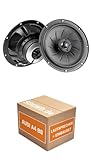 Lautsprecher Boxen Einbaupaket für Eton PFX16 passend für Audi A4 B8 Typ 8K (2004–2008) + Avant/Kombi - vorne | 2X Tief-Mitteltöner mit integriertem Hochtöner 100W MAX