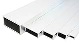 Aluminium Rechteckrohr Walzblankes Vierkantrohr 40x20x2 mm...