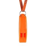 Lifesystems Unisex – Erwachsene Whistle-2250 Safety Whistle, Orange, Bootfahren Und Signalgebung EU