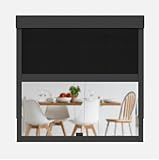 CLIP'N'SHADE Grau - Aussenrollo gegen Hitze, Jalousie,...