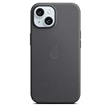 Apple iPhone 15 Feingewebe Case mit MagSafe – Schwarz ​​​​​​​