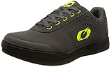 O'NEAL | Mountainbike-Schuhe | MTB Downhill Freeride | Vegan | SPD-Pedalplatten-kompatibel, Oberseite: haltbares und leichtes PU, atmungsaktiv | Pinned SPD V.22 Shoe | Erwachsene | Grau Neon-Gelb | 43