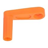 ibasenice Schlauchaufroller Kurbelgriff Orange Langlebiger Gartenschlauch wickelgriff Einfache Installation Ersatzgriff für Gartenschlauchaufbewahrung Kompatibel mit Schlauchtrommel und