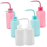 ELAYARD 6Stücke Wimpern Waschflasche Teiliges Squeeze Flasche für Reiniger Tragbar und Auslaufsicher für Schönheitsgeschäfte und Täglichen Gebrauch