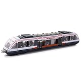 Turbo Challenge - Straßenbahn - DIE CAST - 028801 - Freilauf-Fahrzeug - Grau - Metall - Kinderspielzeug - Stadt - City - Auto - Geschenk - Ab 3 Jahren