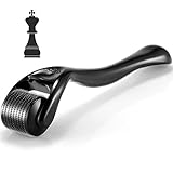 Bartroller 0.5mm, Derma-Roller, Bartroller Bartwuchs, Micro needle Roller zur Haut- und Haarpflege Für Mann & Frau