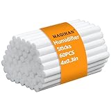 MAQIHAN 60 Stück Luftbefeuchter-Sticks - Mini Luftbefeuchter Filter Wicks Luftverteiler Wicks Nachfüllpackung Ersatzdochte für Kleiner Tragbarer Luftbefeuchter Diffuser im Büro, Schlafzimmer, Zuhause