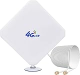 NETVIP SMA 4G Hochleistungs LTE Antenne 35dBi Netzwerk Ethernet Verstärker-Antenne Omnidirektionale Antenne Signalverstärker Verstärker für Huawei B593/B880/E5172/B890 et