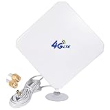 4G LTE Antenne SMA, 35dBi Netzwerk Ethernet Verstärker-Antenne, Omnidirektionale Antenne für Huawei B593/B880/E5172/B890 et(2 X SMA Anschlüssen)