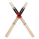 PUNK Drum Sticks - Premium Maple Wood, Ideal for Drummers of All Levels, Used for Drums, Percussion and Practice – 5A, 5B (5A-2 Paare)