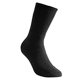 Woolpower Damen Herren Classic 200 Wollsocken, Farbe:schwarz, Größe:36-39