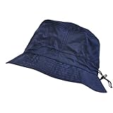 Toutacoo, Regenhut aus Nylon - Einstellbar (03-Navy blau/M-L)