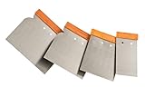 kwb Japan-Spachtel Satz für Kit u. Spachtelmasse, Stahl, 4-Teilig