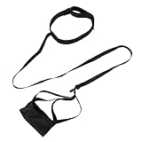 YARNOW Fallschirm Schwimmen Schwimmender Fallschirm Schwimmer Schwimmwiderstandsbänder Für Das Training Schwimmbad Geschwindigkeitstraining Schwimmausrüstung Schwimmgürtel Polyester Black
