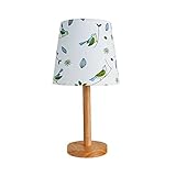 Pauleen 48036 Cute Bird Lamp Tischleuchte max. 20W Tischlampe für E27 Lampen Kinderzimmerlampe Vogel Grün Blau Stoff/Holz ohne Leuchtmittel