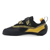 clofab Kletterschuhe Herren Damen universelle Trainingsschuhe Anfänger Klettern Indoor Bouldern Trainingsschuhe rutschfeste und atmungsaktive Kinder Kletterschuhe 32-44EU (Schwarz Gelb,42)