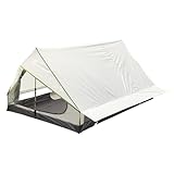 Hogvinnatil Wasserdichtes Zelt | Zelt Ohne Stangen Leichter Wander Unterschlupf,Atmungsaktives Wetterfestes 1-2 Personen Zelt Für Camping Jagd Wanderungen Reisen Outdoor