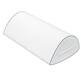 pozico Kniekissen für Seitenschläfer – Ergonomisches Beinkissen mit Memory Foam – Lagerungskissen für Knie, Beine & Rücken – Nackenrolle Mit Tragelasche & Waschbarem Bezug