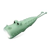 ZKLiLi dimmbare High Lumen LED-Leuchte, aufladbare Taschenlampe, Handtaschenlampe für Kinder, für Camping Wandern Notfälle, Krokodil Geschenke für Kinder