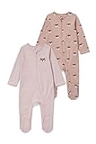 C&A Baby Mädchen Pyjamas Onesie Regular Fit Bedruckt rosa 86
