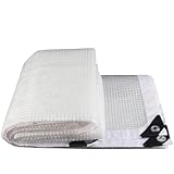 Mesh Verstärkt Pavillon Baldachin Plane Film Garten Sukkulenten Pflanzen Abdeckung Balkon wasserdichte Zaun Bildschirm Net(Dark Side,1mx1m)