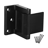 Honseadek Türschlossriegel, hohe Widerstandsfähigkeit, Türverstärkung, 362,9 kg Kraftschutz, einschwingbare Türsicherheit, manipulationssicher, Aluminiumkonstruktion