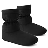 Knuffis Beheizbare Hausschuhe Damen Fußwärmer Mikrowellen Hausschuhe Herren Pantoffeln 37-41