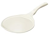Redchef Crepe Pfanne 26cm, Keramik Antihaft Omlettpfanne, Pfannkuchen Flache PTFE-frei PFAS-frei PFOA-frei, Kratzfest Spülmaschinenfest, Beige