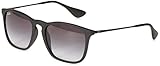 Ray-Ban Chris RB4187-622/8G-54 - Herren Sonnenbrille - Rubber Black