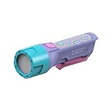 Ledlenser KIDBEAM4 Taschenlampe Kinder lila | energiesparende Batterie Led | 4 Farbmodi und Blinkfunktion | Kindertaschenlampe für Jungs | Mädchen | integrierter Clip