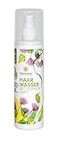 Sonnenmoor Haarwasser 200 ml mit Birkensaft, Moorwasser und Brennnessel - natürliches Kräuterprodukt zum Sprühen auf die Kopfhaut in der praktischen 200 ml Sprühflasche