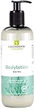 GREENDOOR Bodylotion Aloe Vera SPARPACKUNG 500ml vegan, Naturkosmetik Körperlotion mit Bio Shea, ohne Silikone/Parabene, Körpermilch bei trockener Haut, Body Lotion Damen Herren