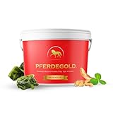 Pferdegold Muskeln für Pferde 1,5Kg - Zusatzfutter für mehr Muskelaufbau mit Omega 3 & Aminosäuren - Natürliches Ergänzungsfutter für alle Pferderassen - Dopingfrei - Made in Germany