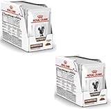 Royal Canin Veterinary Gatrointestinal Moderate Calorie | Doppelpack | 2 x 12 x 85 g | Diät-Alleinfuttermittel für Katzen | Zur Linderung akuter Resorptionsstörungen des Darms