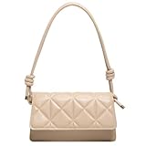 Handtasche Damen klein Bag Brown Shoulder Bag for Women Elegant PU Leder Schultertasche Damen Klein Handtaschen für Geschenk Reise Täglich Arbeit