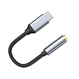 3,5 mm Aux auf USB C Audio-Kopfhöreranschluss-Adapter, Typ C/USBC auf Aux Konverter, Dongle-Kabel für iPhone 15/16, iPad, MacBook, Samsung Galaxy, Google Pixel, Moto, LG, PC, Laptop